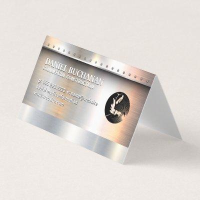Welder | Metallic Brushed with Rivets Background
