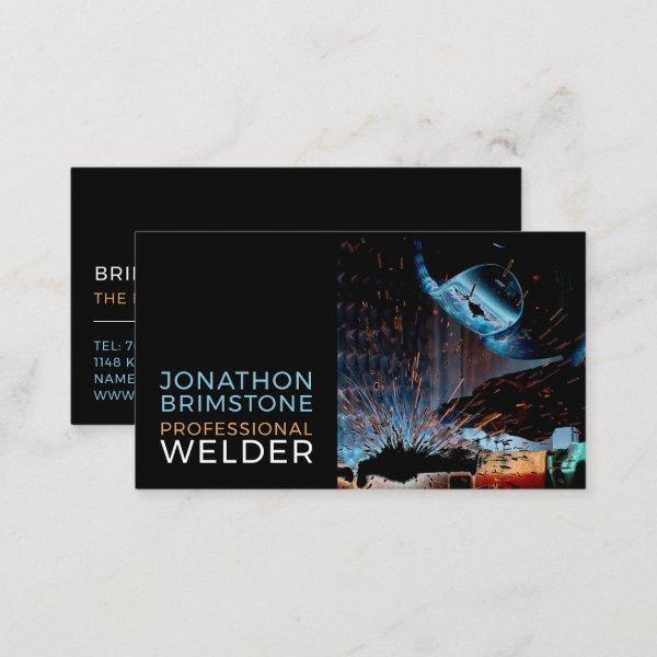 Welder Portrait, Metal Worker, Welder