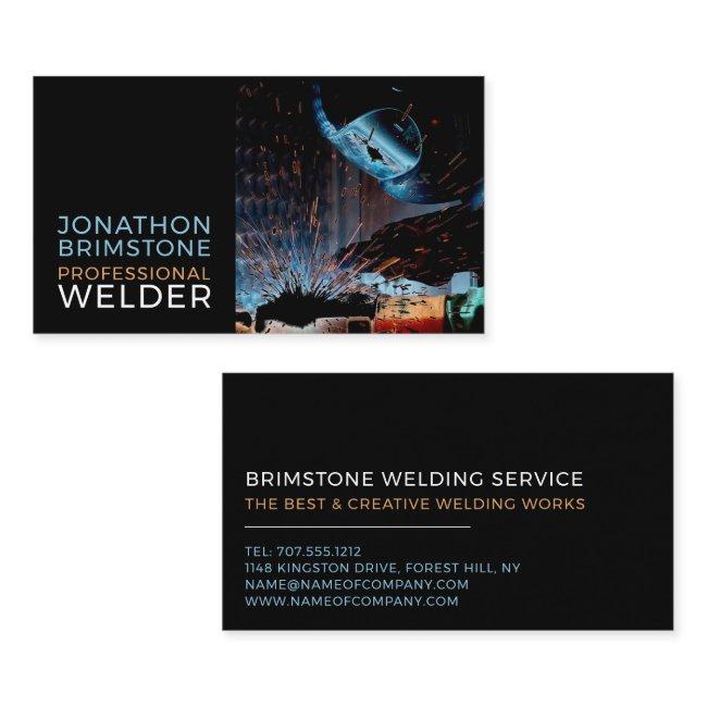 Welder Portrait, Metal Worker, Welder