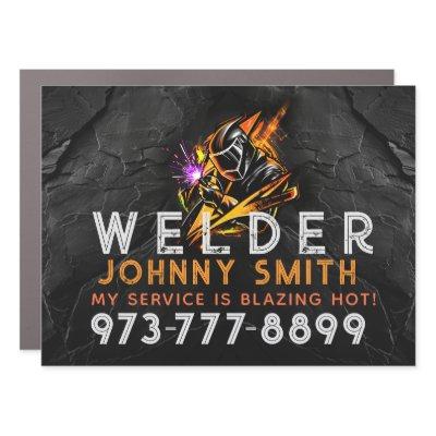 Welder Slogans Car Magnet