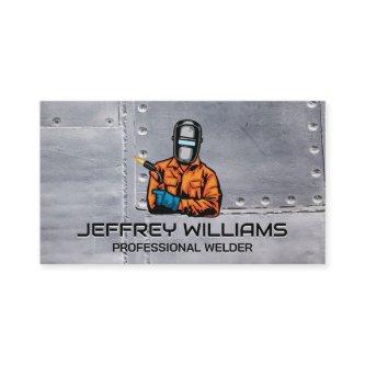 Welder with Blow Torch | Rivets and Metal