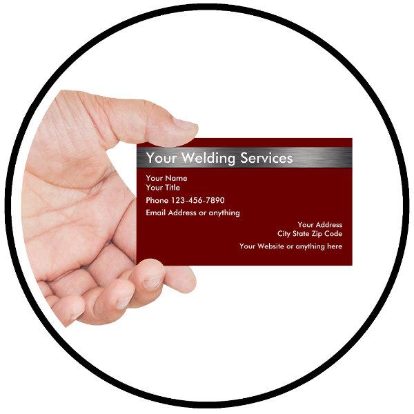 Welding Metallic Design Element