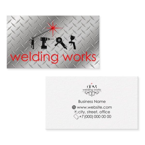 Welding work