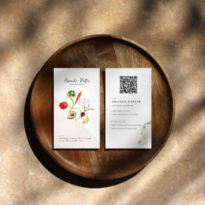 Wellness Branding | Nutritionist QR Code