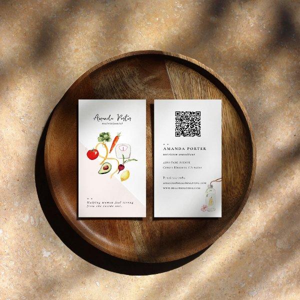 Wellness Branding | Nutritionist QR Code
