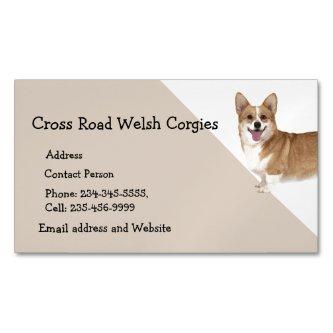 Welsh Corgi Dog Pet Animal Logo
