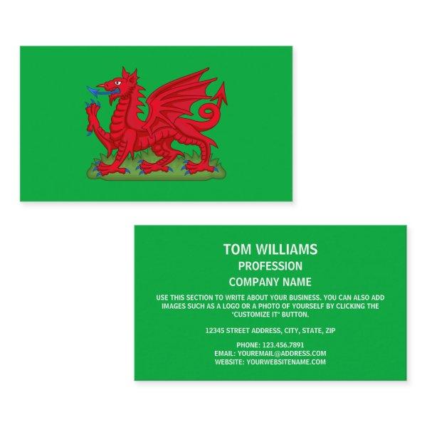 Welsh Dragon Symbol Design, Wales