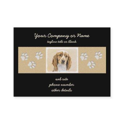 Welsh Springer Spaniel Painting - Original Dog Art