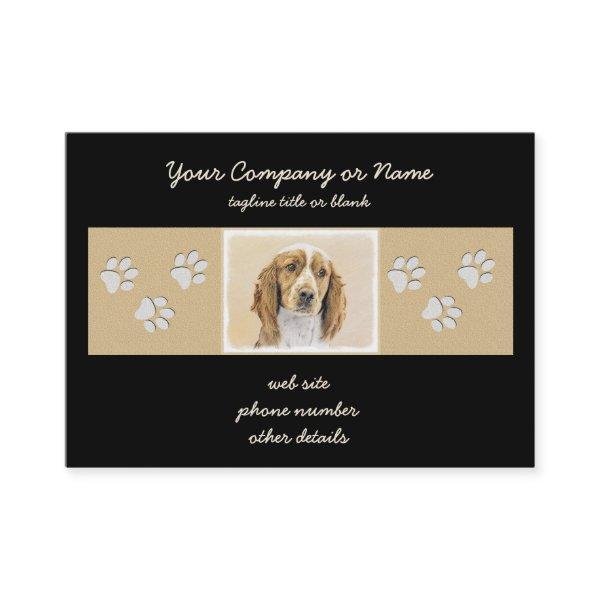 Welsh Springer Spaniel Painting - Original Dog Art