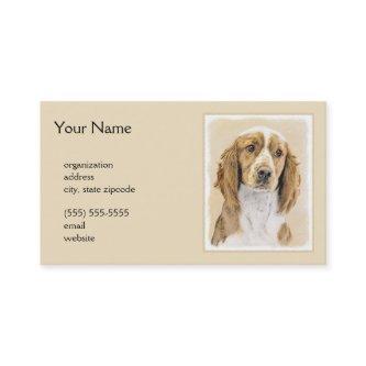 Welsh Springer Spaniel Painting - Original Dog Art