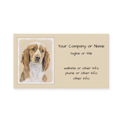 Welsh Springer Spaniel Painting - Original Dog Art