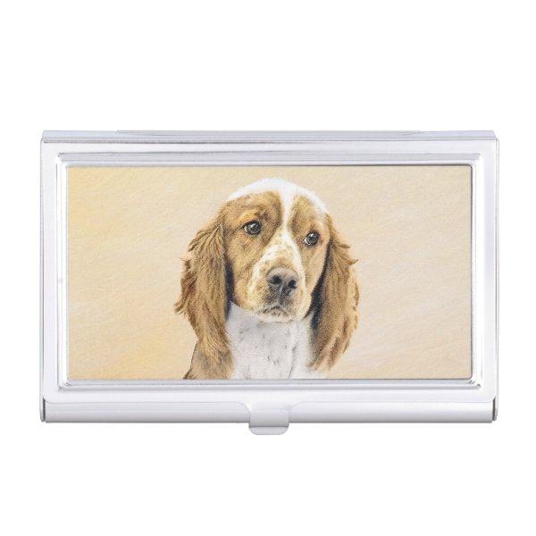 Welsh Springer Spaniel Painting - Original Dog Art  Case