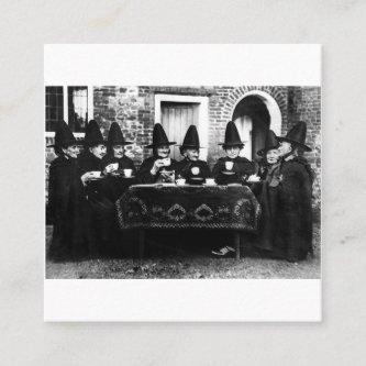 Welsh Witches - Tea Party Vintage Square