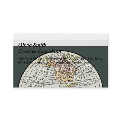 Western Hemisphere Map Globe Travel