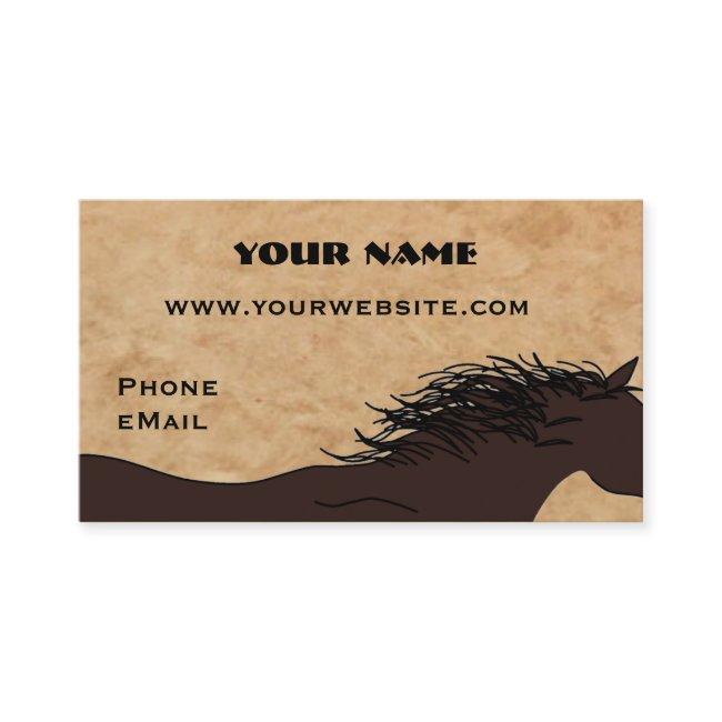 Western Horse Silhouette