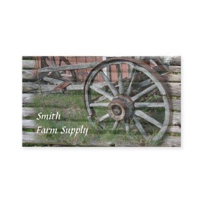 Western Style Rustic Wagon Wheel