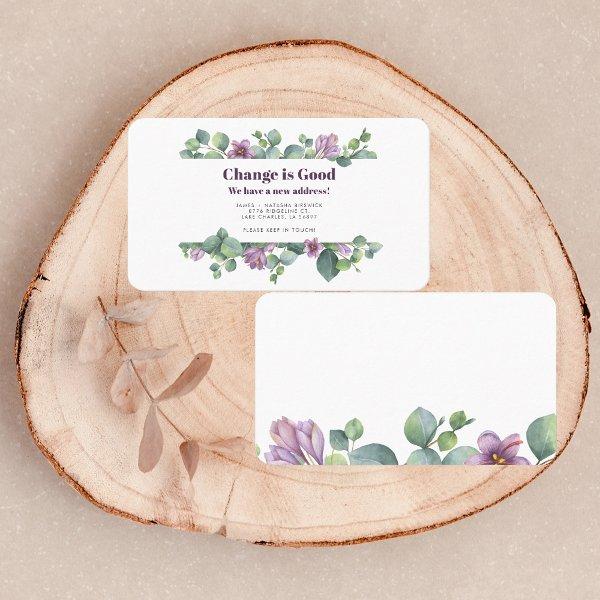 We've Moved Address Eucalyptus Moving Announcement