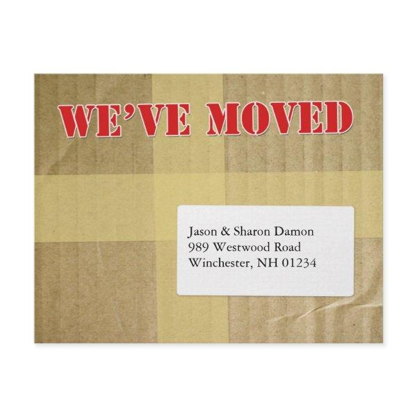 We've Moved Announcement