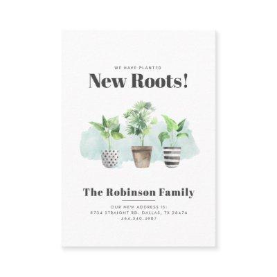 We've Moved Boho New Roots Moving Announcement