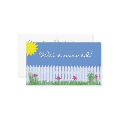 We've Moved Card