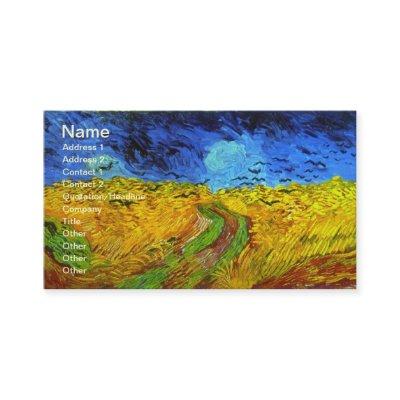 Wheat Field with Crows Van Gogh Fine Art