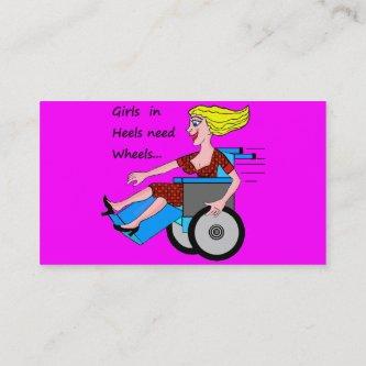 Wheelchair Girl in Heels