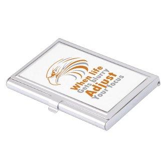 When life gets blurry adjust your focus paper plat  case