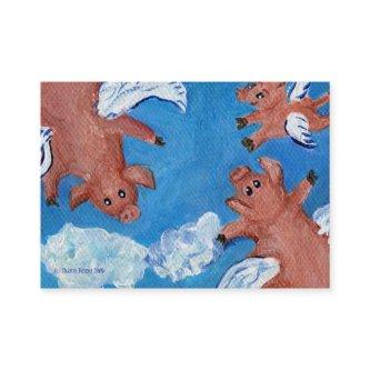 When Pigs and a Piglet Fly