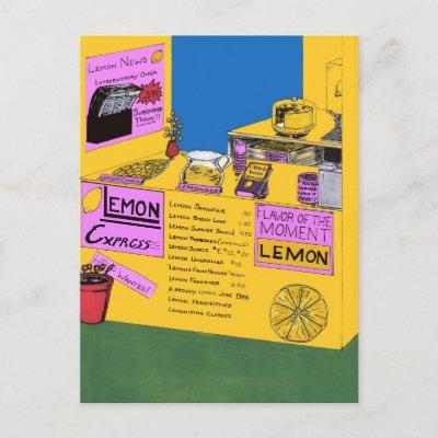 When You Have Lemons, Make Lemonade Postcard