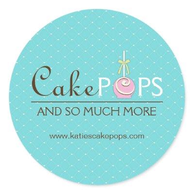Whimsical Cake Pop Stickers