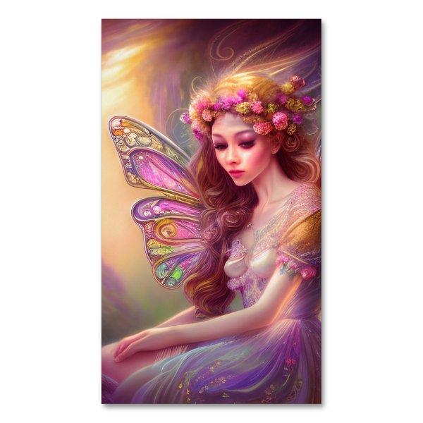 Whimsical Cottage Core Fairy  Magnet