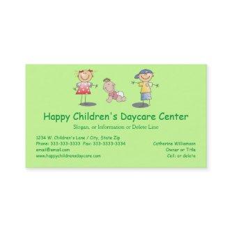 Whimsical Happy Cartoon Kids Professional Day Care