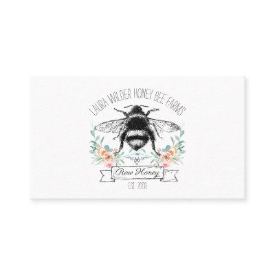 Whimsical Honey Bee Apiary Farm Beekeeper