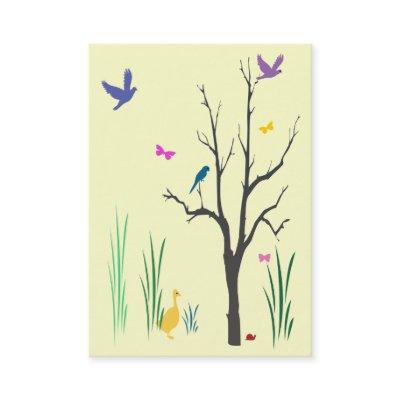 Whimsical Spring ATC