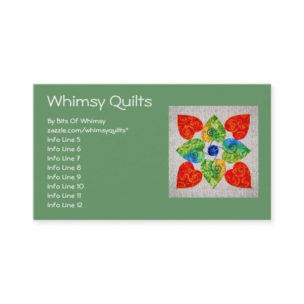 Whimsy Hearts Quilt - Block #1