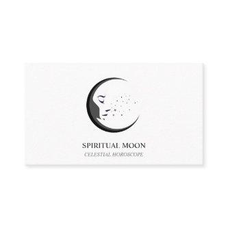 White Black Celestial Spiritual Moon Horoscope