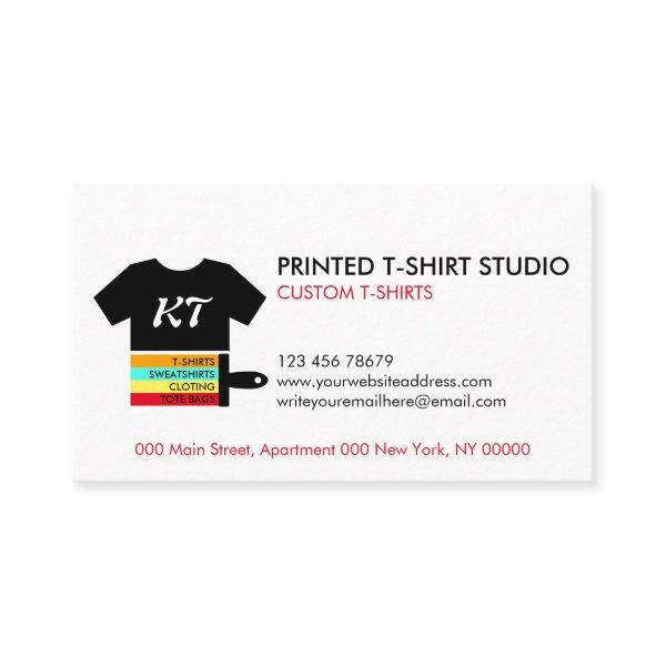 White Black Custom T-Shirts Clothing