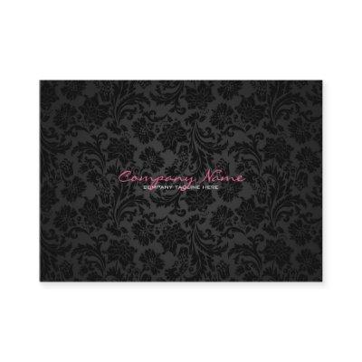 White & Black Vintage Floral Damasks