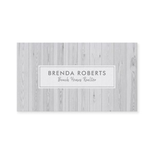 White bleached wood planks background