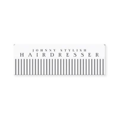 White comb faux looks  mini