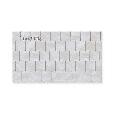 White Decorative Marble Tile Background
