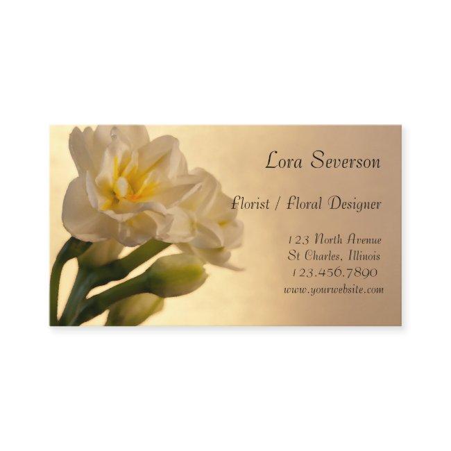 White Double Daffodils Flowers Florist