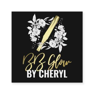 White Floral BB Glow Treatment Square