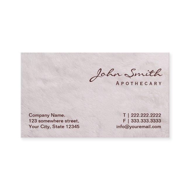White Fur Texture Apothecary