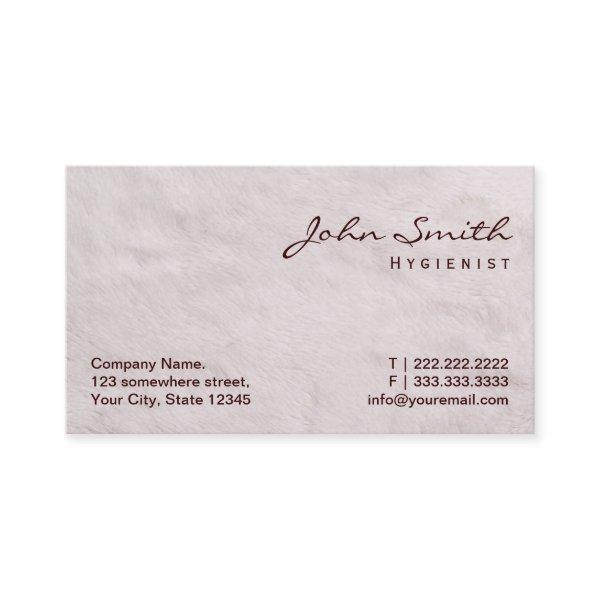 White Fur Texture Hygienist