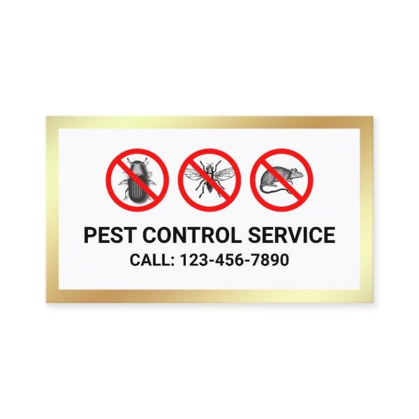 White Gold Bugs Removal Pest Control Service