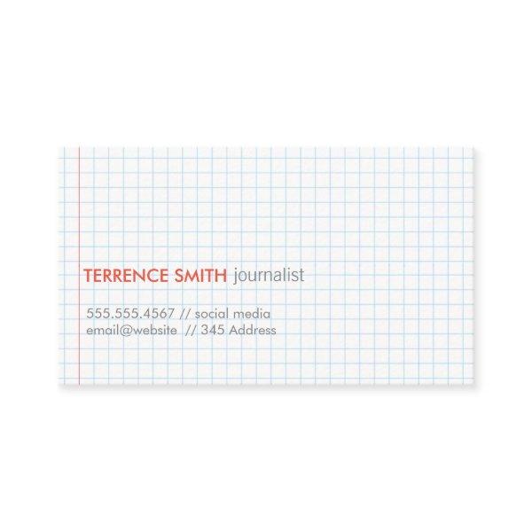 White Grid Paper