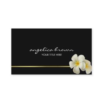 White Hawaiian Flowers