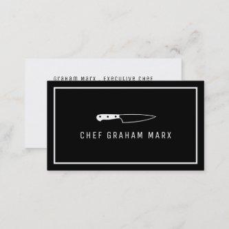 White Knife, Modern Gourmet, Chef, Cooking