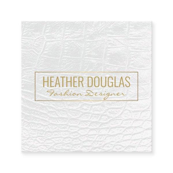White Leather | Luxury Square